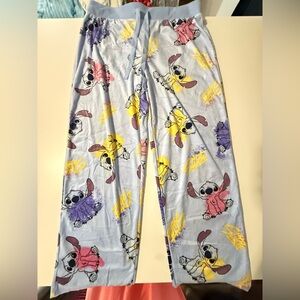 Disney stitch pajama pants size large